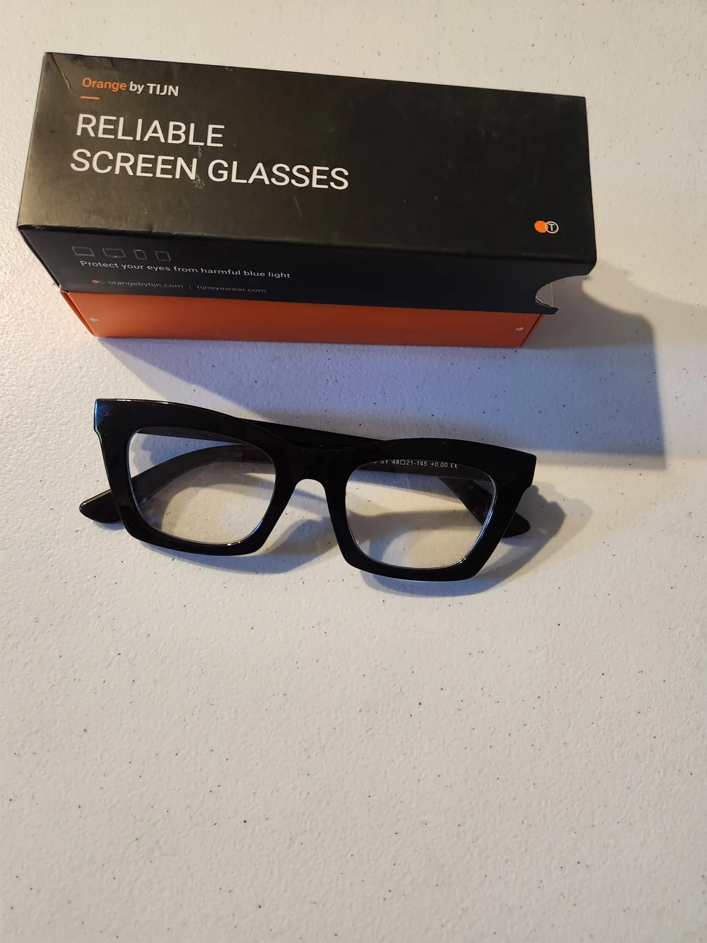 Reliable Screen Glasses - Black Frame